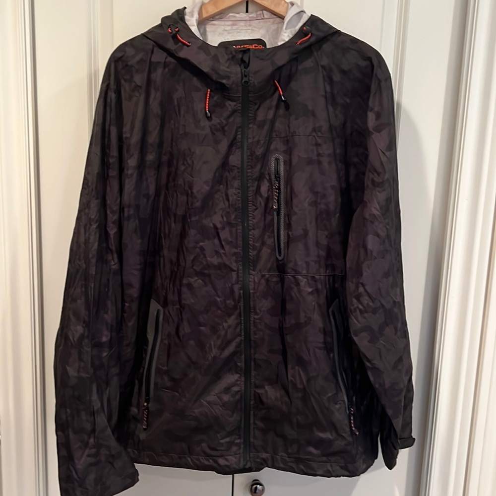 Preowned Hawk & co, camouflage, wind, breaker, size, XL
